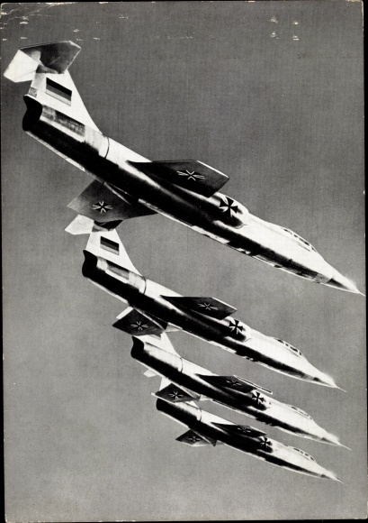 PC Deutsche Bundeswehr, Luftwaffe, F 104 Starfighter, jet fighter
