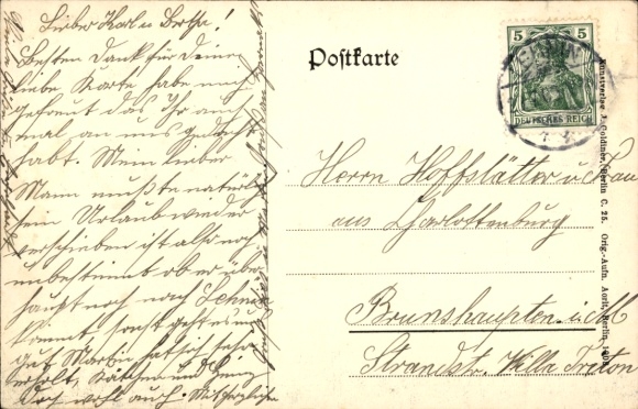 Postcard Kloster Lehnin in der Mark, Oberförsterei