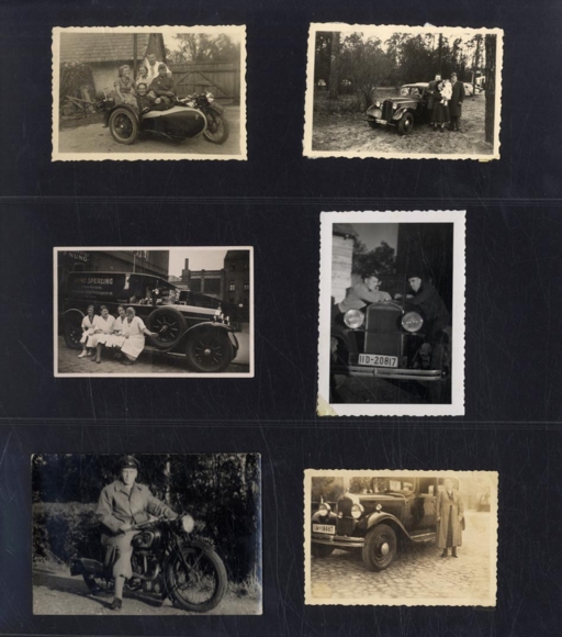 Photo album, motor sports, automobile, motorbike, motorboat, occasionally powered flight