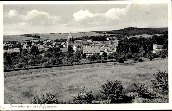 PC Immenhausen in North Hesse, general view
