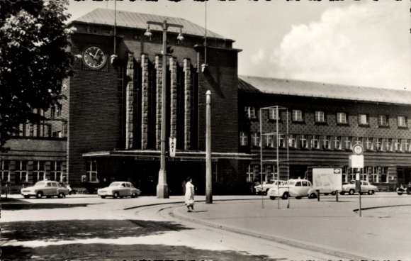 Ak Zwickau in Sachsen, Hauptbahnhof