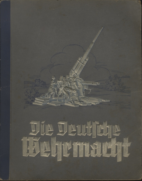 The German Wehrmacht collector's photo album of the cigarette industry 1936