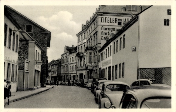 Postcard Adenau in the Eifel, Hotel Eifeler Hof