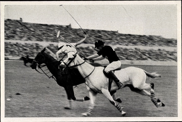 Collection picture Olympia 1936, polo match Argentina against Mexico on the Maifeld