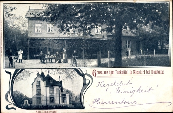 PC Hamburg Eimsbüttel Niendorf, Parkhotel, Villa Timmermann