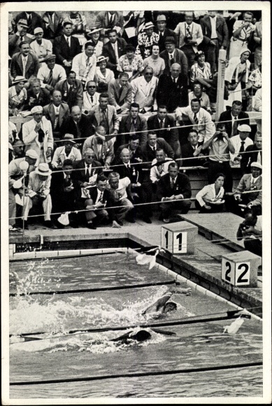 Collection picture Olympia 1936, freestyle swimming