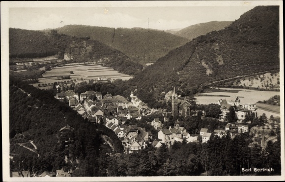 PC Bad Bertrich Rhineland, panorama, surroundings, forest, mountains