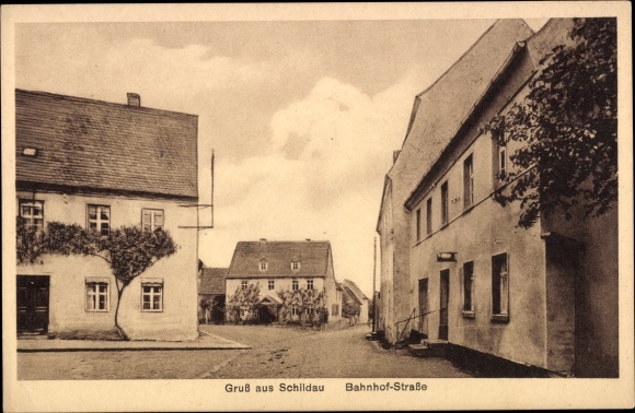 KP Schildau w Saksonii, Bahnhof-Straße