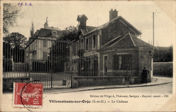 Ak Villemoisson sur Orge Essonne, Schloss