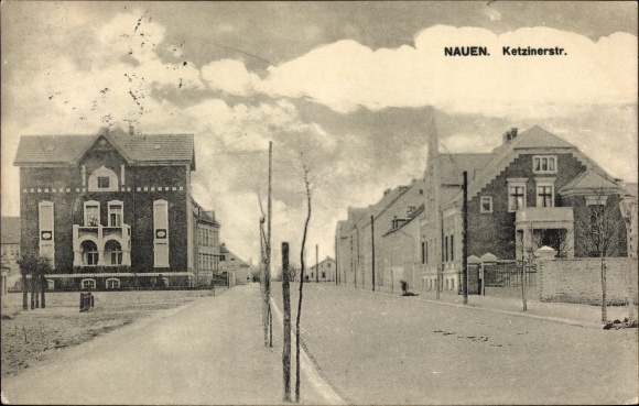 Ak Nauen im Havelland, Ketziner Straße