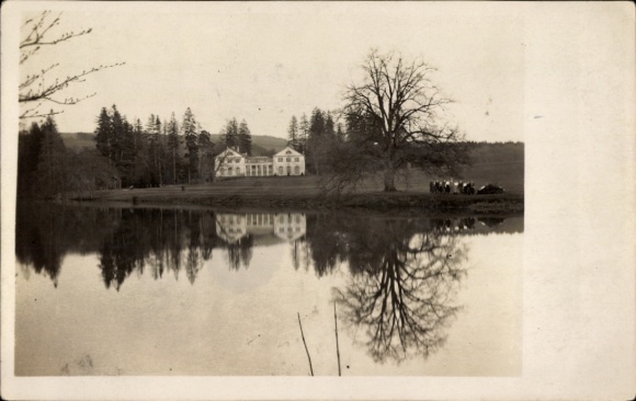 Photo Postcard Eckardtshausen Gerstungen in Thuringia, Wilhelmsthal Castle near Eisenach