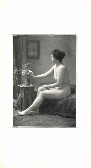 Art Nouveau Album "WITHOUT FASHION" 20 FEMALE NUDE STUDIES FROM NATURE IN HELIOGRAVURE FOR ARTISTS