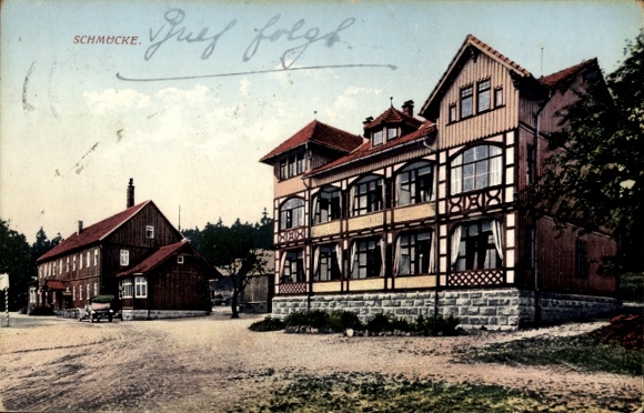 Postcard Gehlberg Suhl in Thuringia, Schmücke