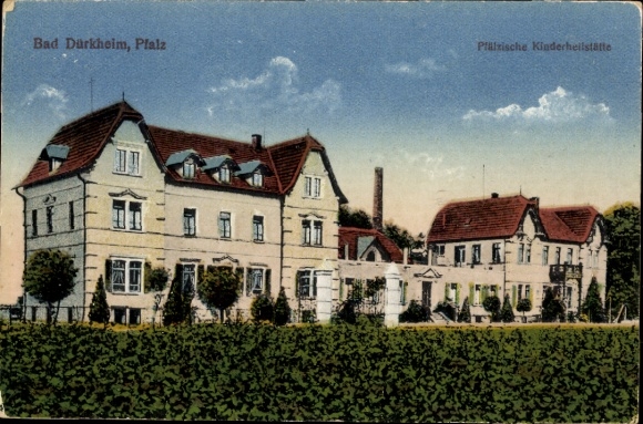 Ak Bad Dürkheim in der Pfalz, Pfälzische Kinderheilstätte