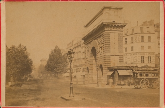 Kastfoto Paris X., Porte St. Martin
