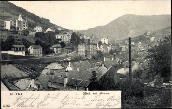 PC Altena in Westphalia, general view
