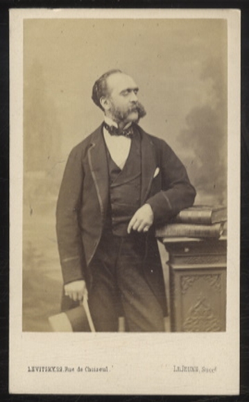 CdV Portrait Herzog Friedrich Wilhelm II. von Mecklenburg-Strelitz