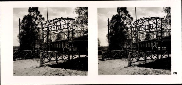 Stereo Raumbild Foto NS-Musterbetriebe 1937-38 Nr. 481 III/171 Bauunternehmung Stahlschmidt Meppen