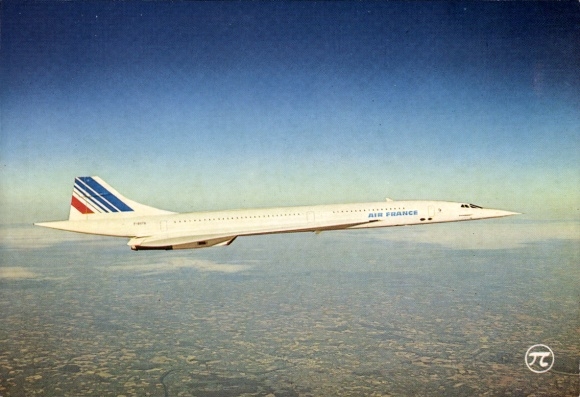 Francuski samolot pasażerski, samolot naddźwiękowy Concorde, Air France