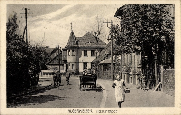 PC Algermissen in Lower Saxony, Heerstraße, carriage