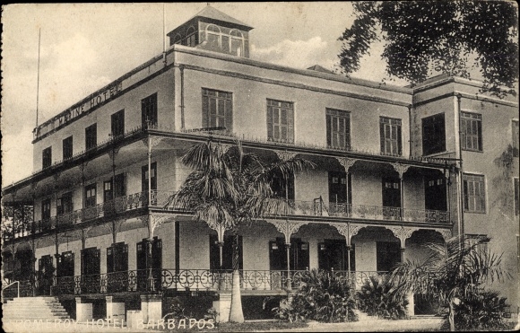 Postcard Barbados, Pomeroy Hotel