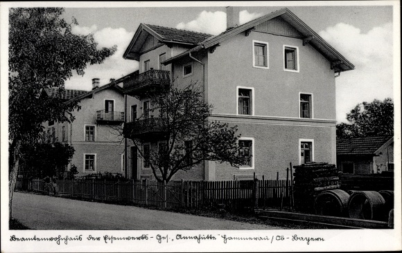 Postcard Hammerau Ainring in Upper Bavaria, official residence of the Annahütte ironworks company