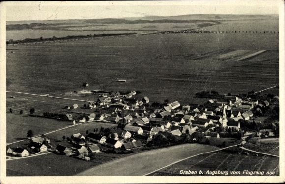 PC Graben Swabia, aerial photograph