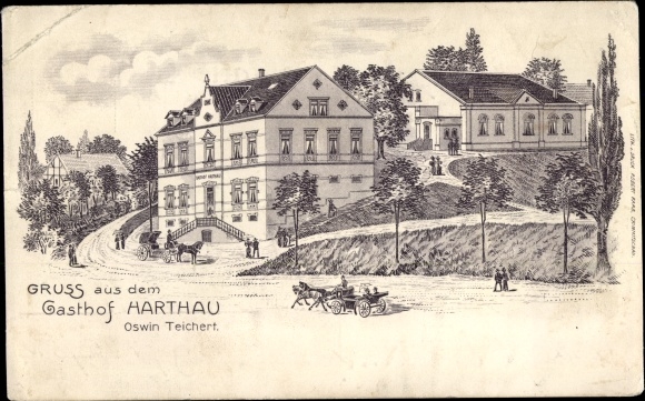 PC Harthau Oberwiera in Saxony, Gasthof Harthau