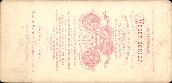 Stereo CdV Ems Kt. Graubünden, Panorama