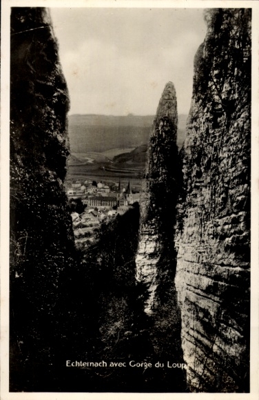 PC Echternach Luxembourg, Corge du Loup, rocks