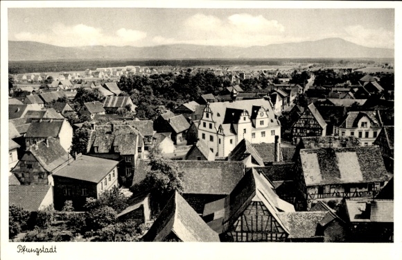 Postcard Pfungstadt Hessen, general view