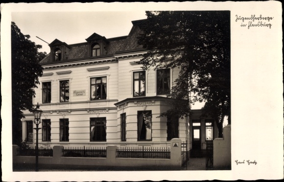 KP Flensburg w Szlezwiku-Holsztynie, schronisko młodzieżowe, fotograf Hans Hartz