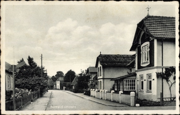 PC Sülfeld in Holstein, street section