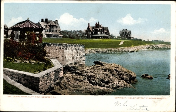 Ak Newport Rhode Island VS, Cliff Walk, Ochre Point