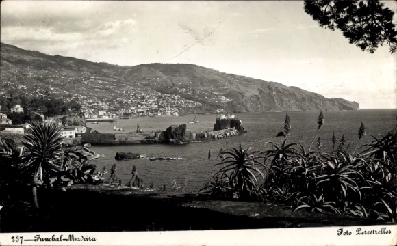 KP Wyspa Funchal Madera Portugalia, widok na wybrzeże