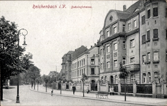 KP Reichenbach im Vogtland, Bahnhofstraße, budynek mieszkalny