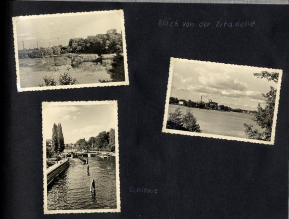 Photo album Spandau, Alt-Berlin, Pfaueninsel, late 1950s, city history, post-war