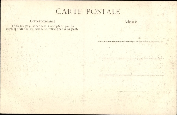 Ansichtkaart Parijs XII, Rue de Lyon, Crue de la Seine 1910