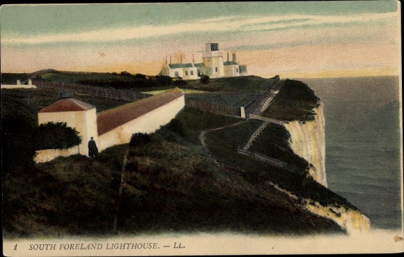 Postcard Kent England, South Foreland Lighthouse
