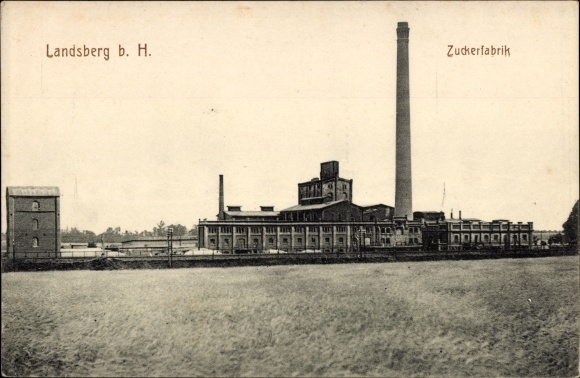 PC Landsberg in the Saalekreis, sugar factory