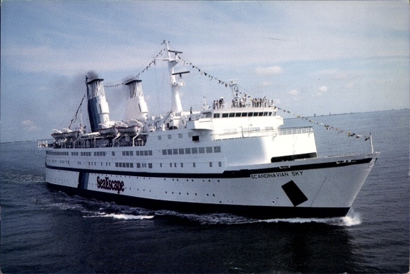 Ak Scandinavische lucht, SeaEscape