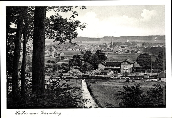 Postcard Lutter am Barenberge in Lower Saxony, Panorama
