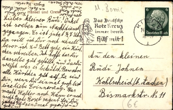 KP artystyczna Borys, Małgorzata, bajki, Bracia Grimm, Jaś i Małgosia