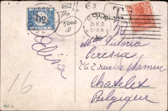 KP Hohenlind Kolonia, Hohenstaufen-Ring, Opera, widok na ulicę, tramwaj