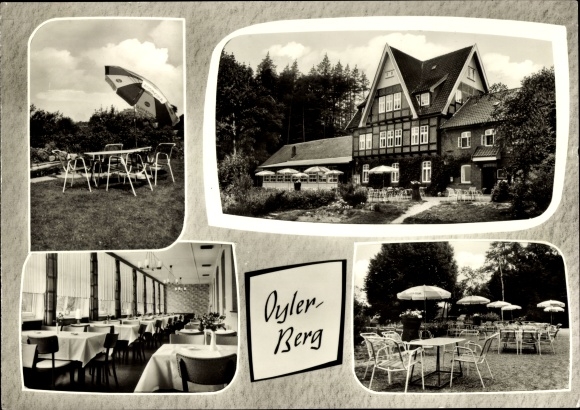 Postcard Oyle Marklohe Lower Saxony, forest restaurant Oyler Berg, inh. Strasbourg