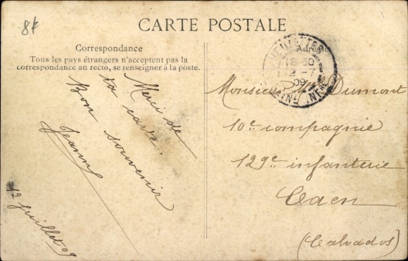 Postcard Veulettes sur Mer Seine Maritime, Catelier, grazing cows