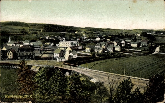 Ak Kentville Nova Scotia Kanada, Gesamtansicht