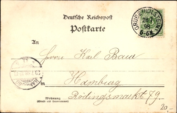 Postcard pit in Holstein, street views