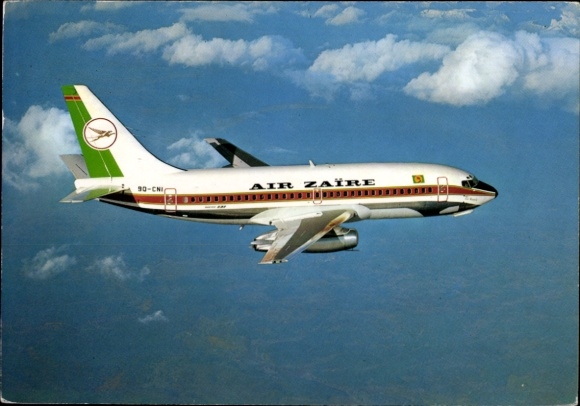 Ak Passagierflugzeug Air Zaire, Boeing 737-298C, s/n 20793 9Q-CNI Lac Tumba