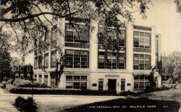 PC Massachusetts USA, The Kendall MFG. Co Walpole